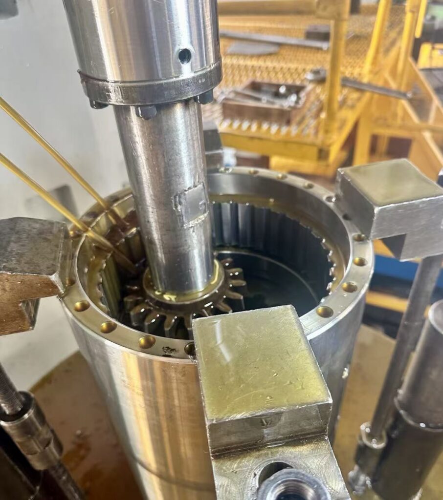 This is a gear sleeve (also known as a spline sleeve or gear coupling sleeve)